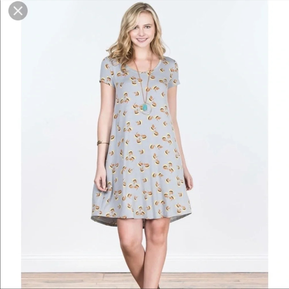 Matilda Jane Write it Down Floral Shirt Dress